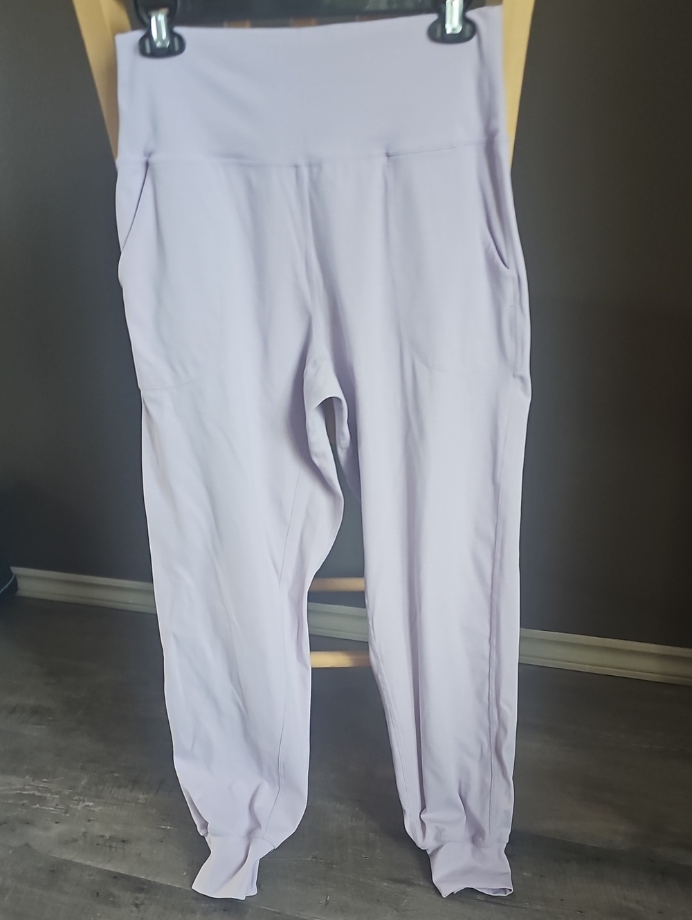 High-Waist Lavender Athleisure Pants